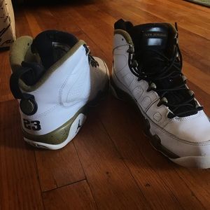 jordan 9s olive green